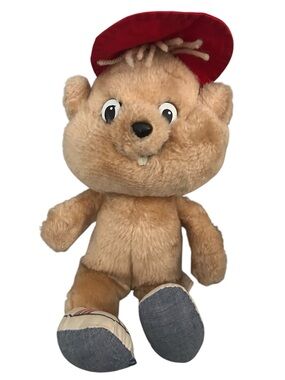 VTG 1983 Alvin the Chipmunk Plush Toy Animal